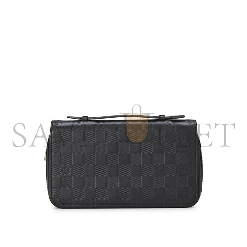 l0*is V*t0n black damier infini zippy xl m61254 (22*13.5*4cm)
